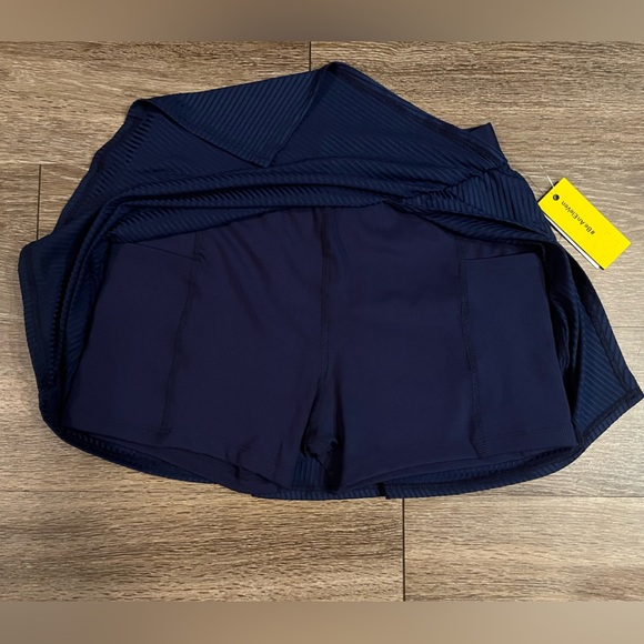 🆕 EleVen by Venus Williams | Can't Stop Won't Stop Tennis Skirt in Admiral Navy - Picture 4 of 8